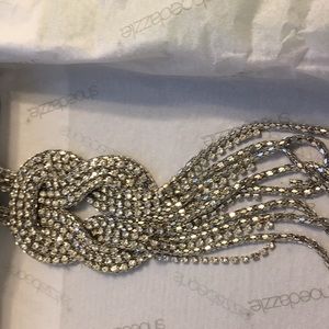 Shoedazzle Long knotted necklace